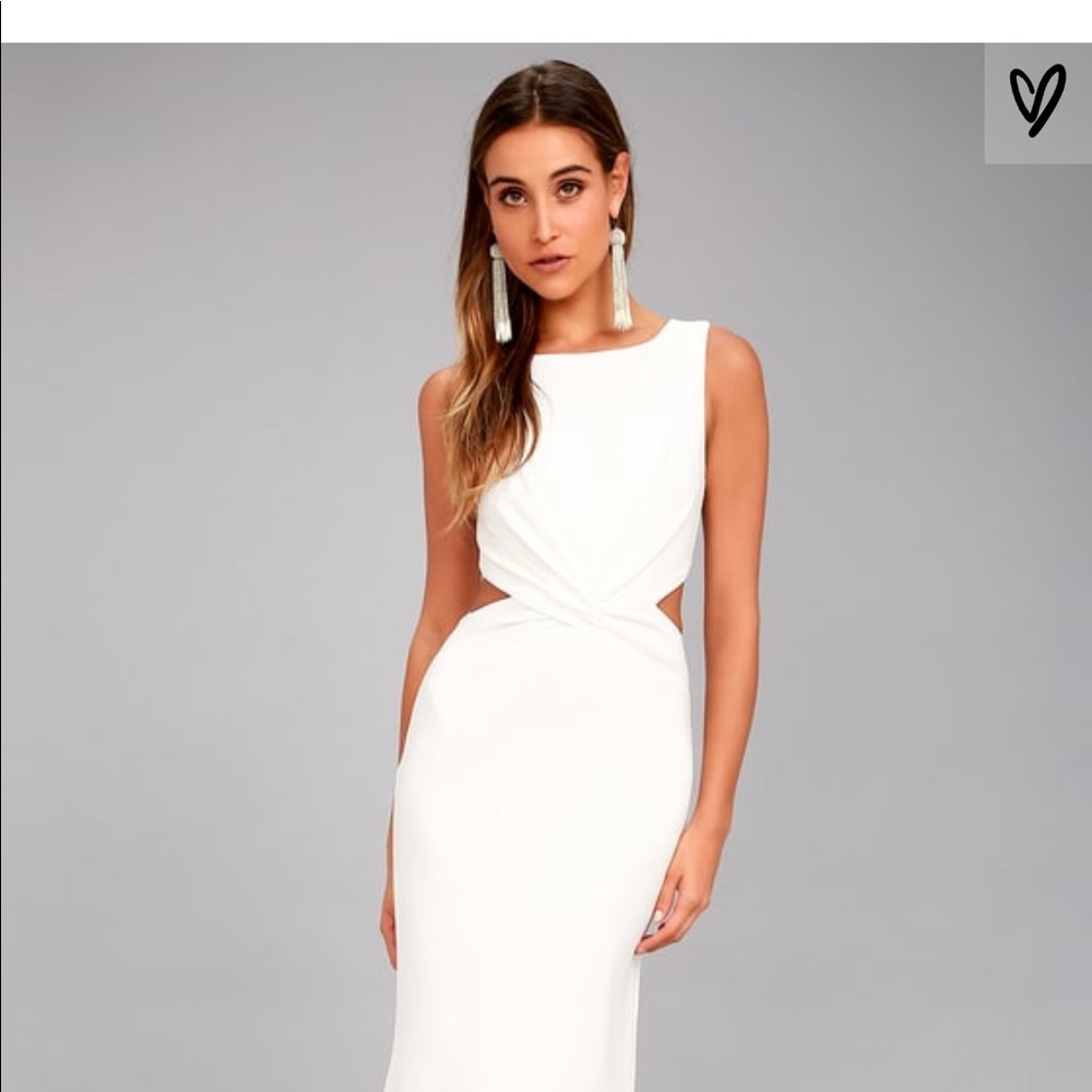 White dress